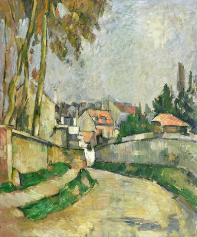 Village Road by Paul Cézanne